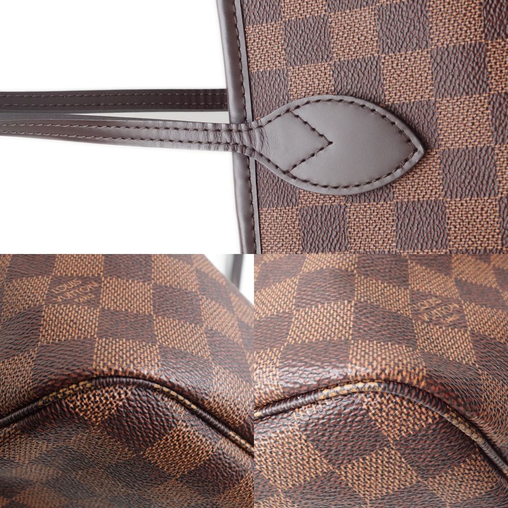 Louis Vuitton Damier Neverfull MM Tote Bag Ebene