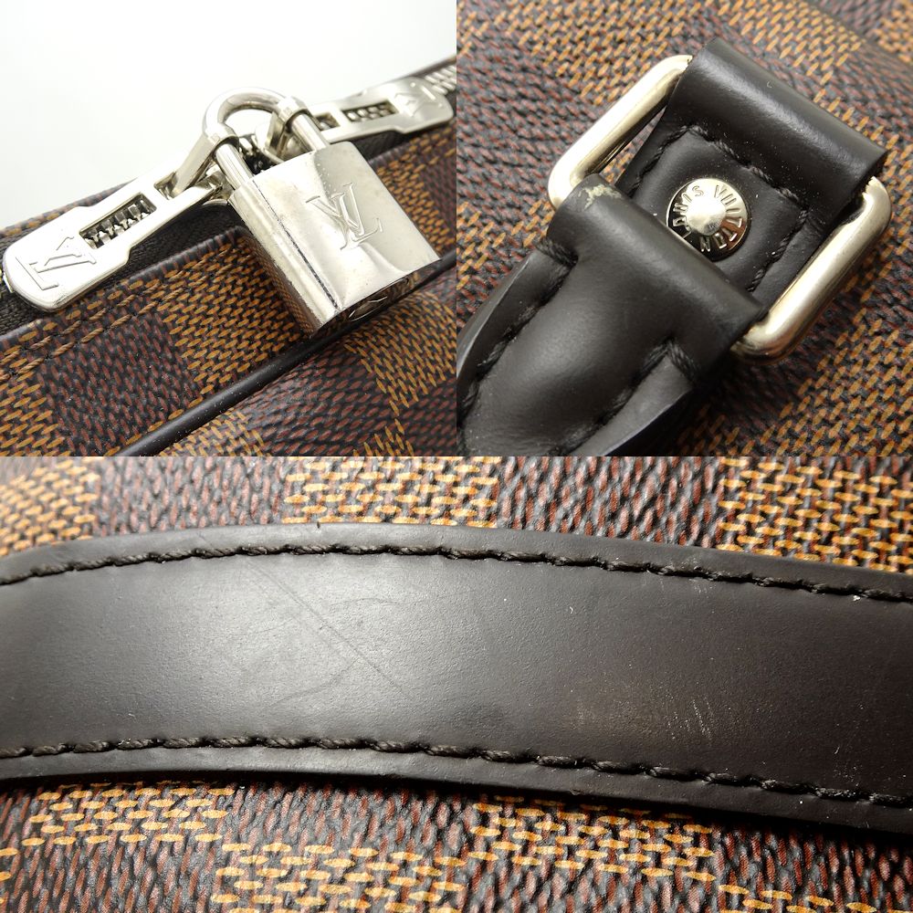 Louis Vuitton  Damier Document Voyage PM Ebene Business Bag Brown