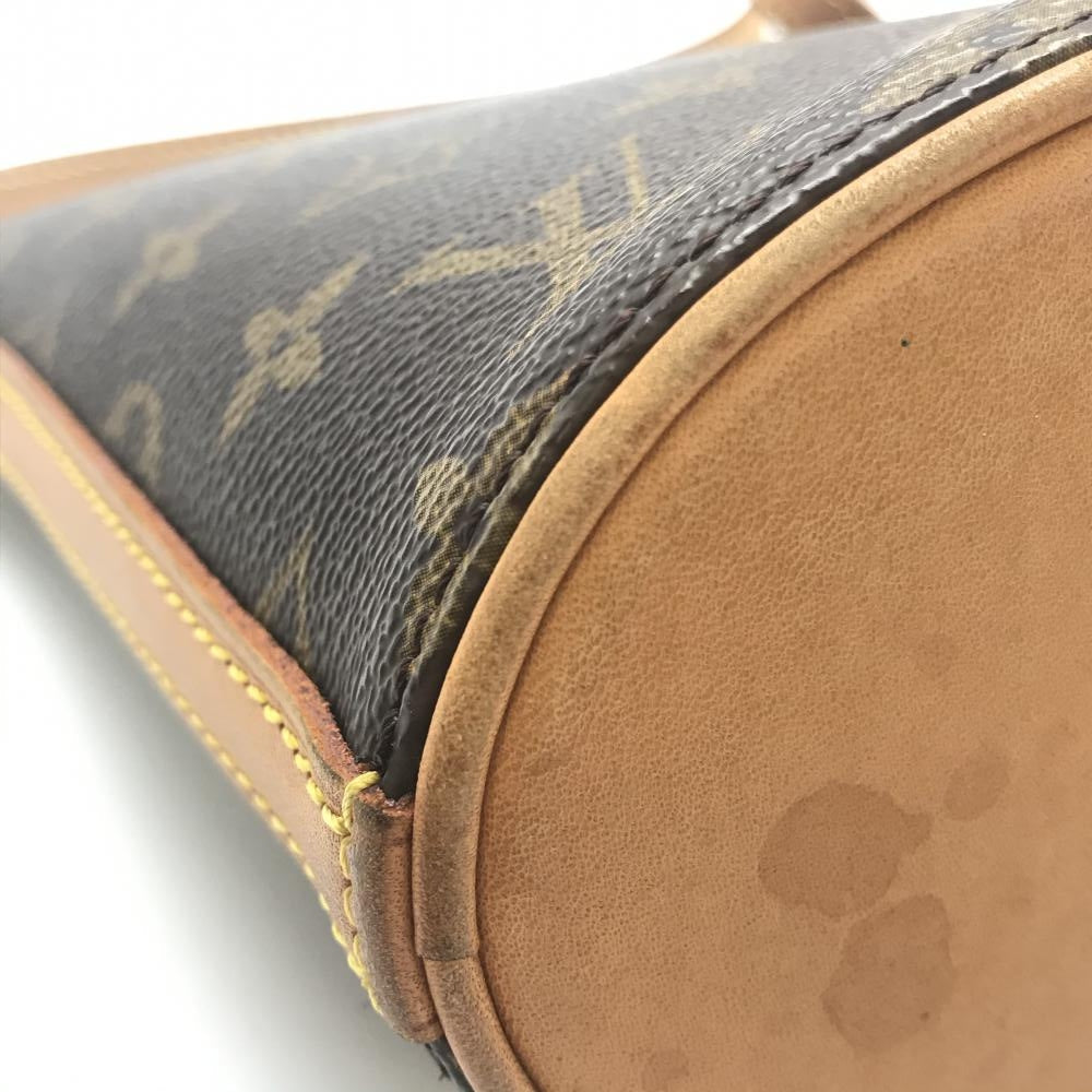 Louis Vuitton Druot Monogram Shoulder Bag Brown Diagonal Bag