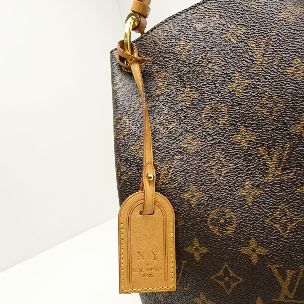 Louis Vuitton Monogram Graceful MM Pivoine Tote Bag