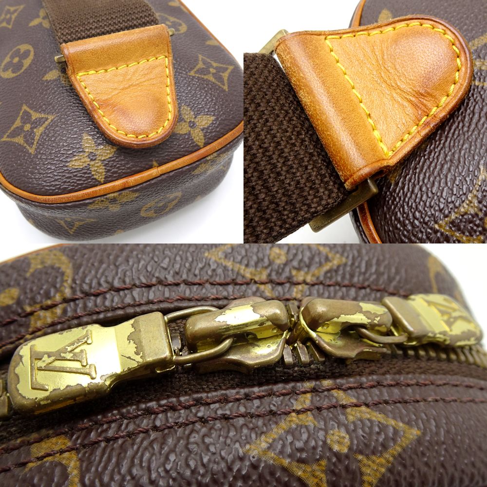 Louis Vuitton  Monogram Pochette Ganju Brown Body Bag