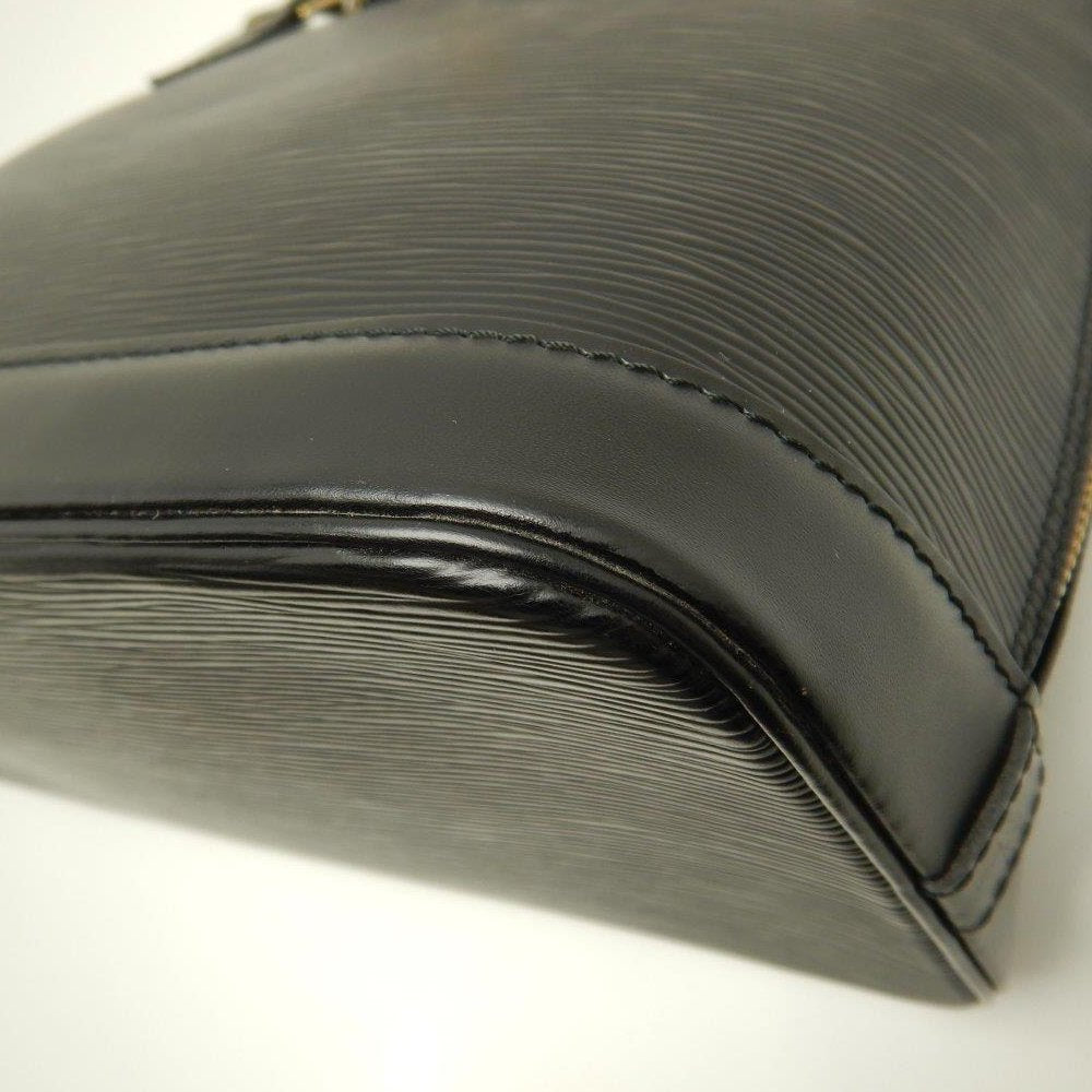 Louis Vuitton Epi Alma Noir Handbag Black