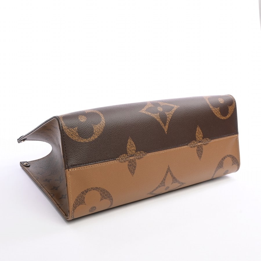 Louis Vuitton On The Go MM Tote Bag Monogram Giant Brown