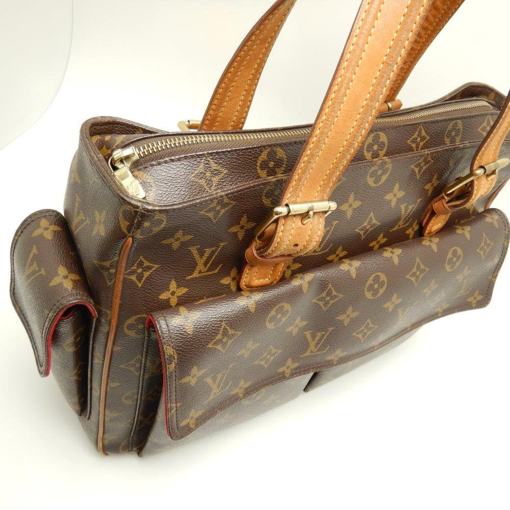 Louis Vuitton Monogram Multiple Cité Brown Tote Bag
