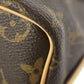 Louis Vuitton Nano Noe Shoulder Bag Monogram Canvas Color Leather Brown