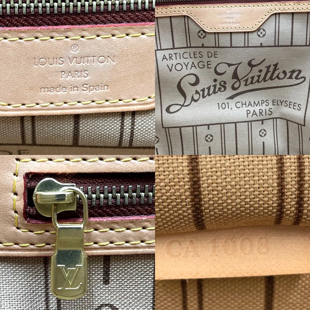 Louis Vuitton Tote Bag Monogram Neverfull MM Handbag Shoulder Bag