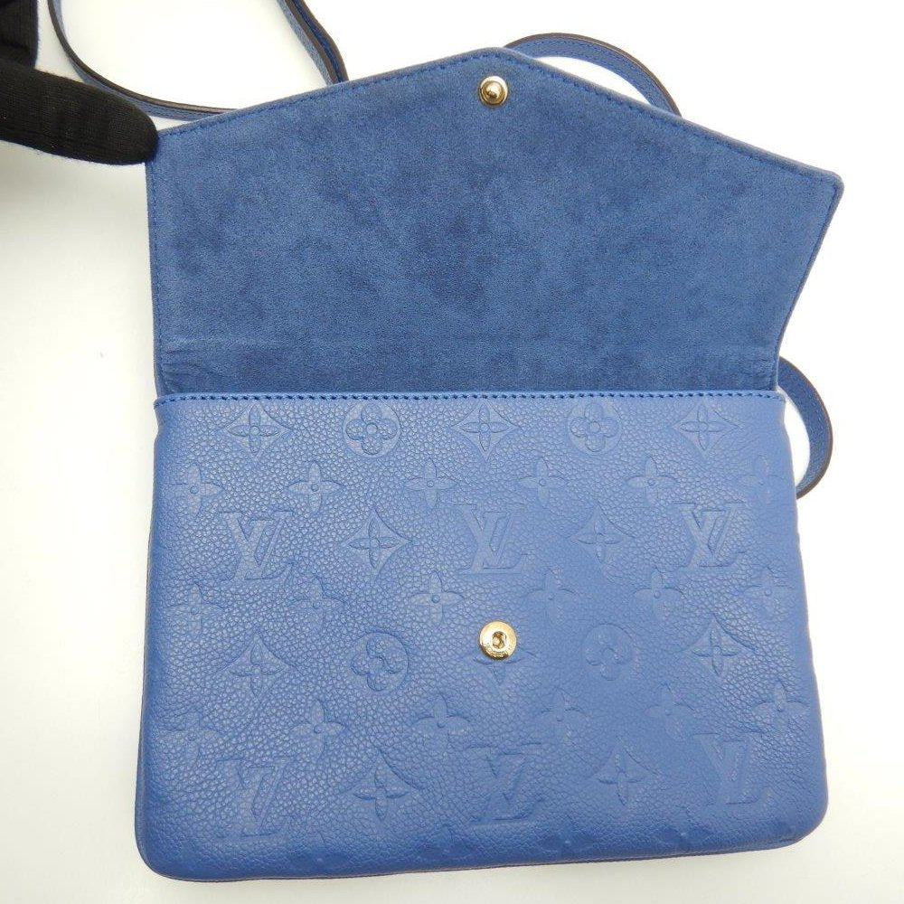 Louis Vuitton Emplant Twice Iris Shoulder Bag Blue
