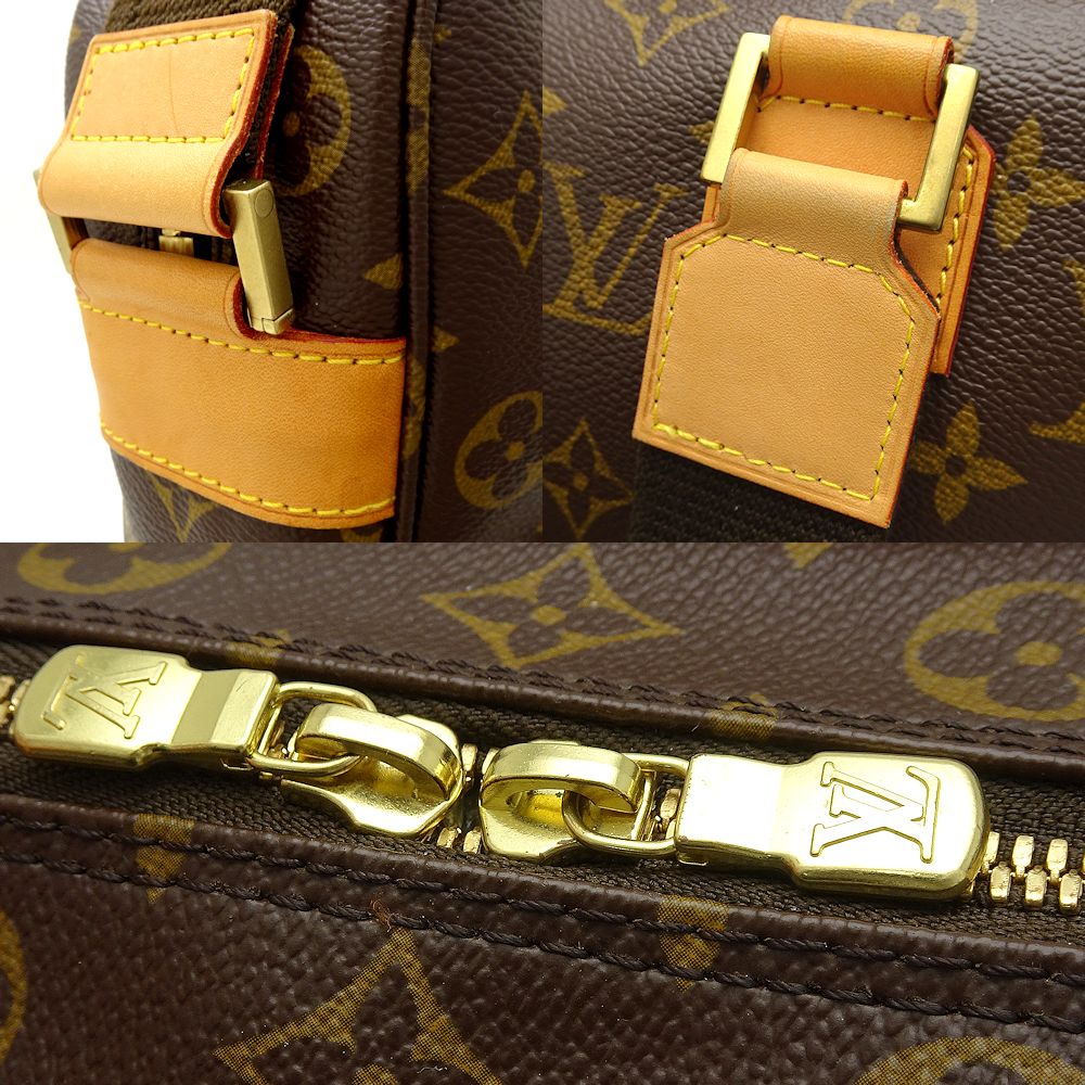 Louis Vuitton Monogram Sac Bosphore Brown Business Bag