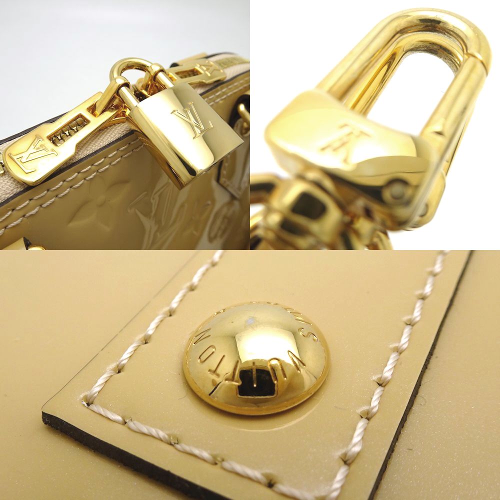 Louis Vuitton  Vernis Alma BB Dune 2WAY Handbag