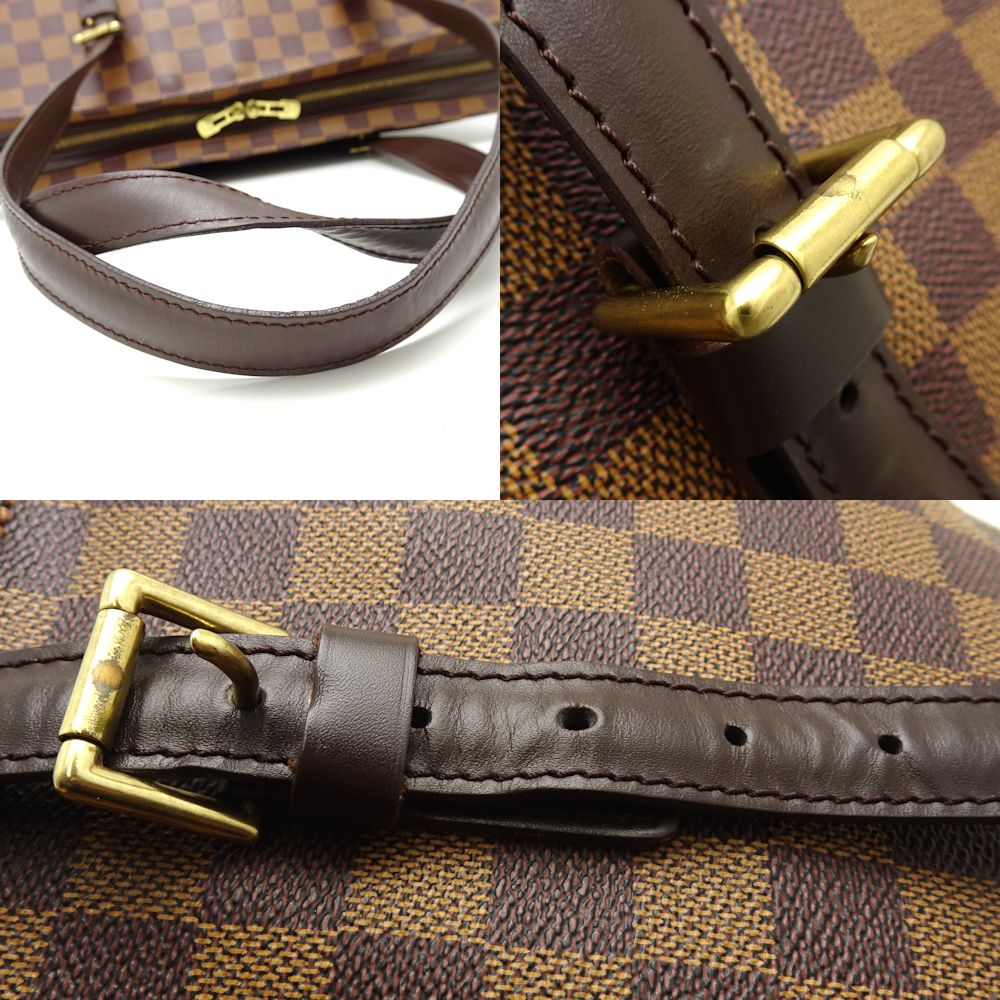 Louis Vuitton  Damier Chelsea Ebene Shoulder Brown