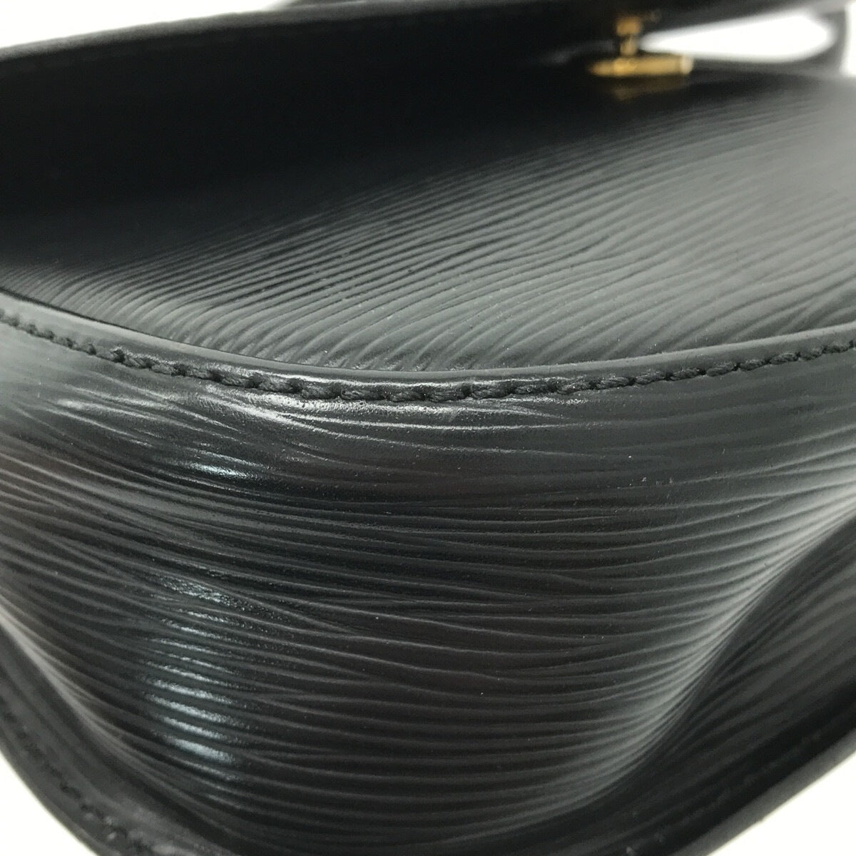Louis Vuitton Saint Cloud Shoulder Bag Noir Leather