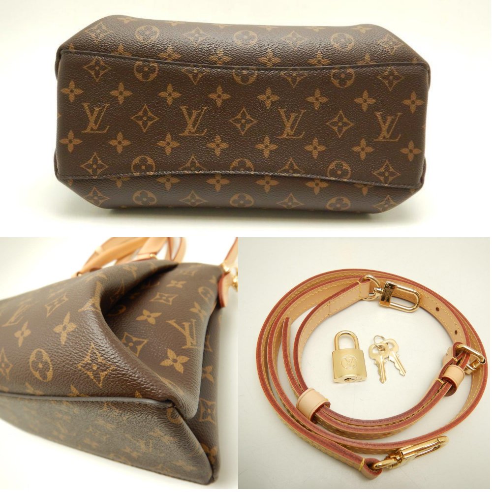 Louis Vuitton Monogram Rivolie PM Brown Shoulder Bag