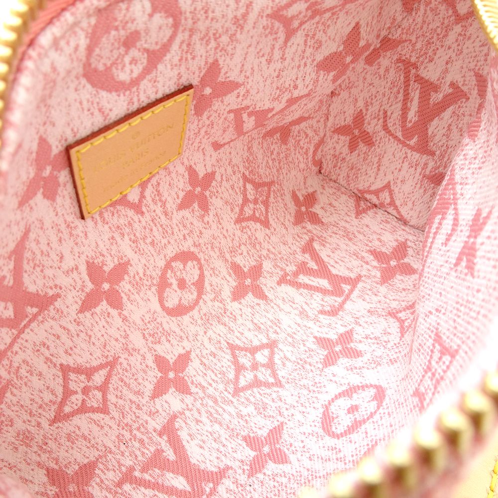 Louis Vuitton Monogram Denim Nano Speedy Rose Mini Bag