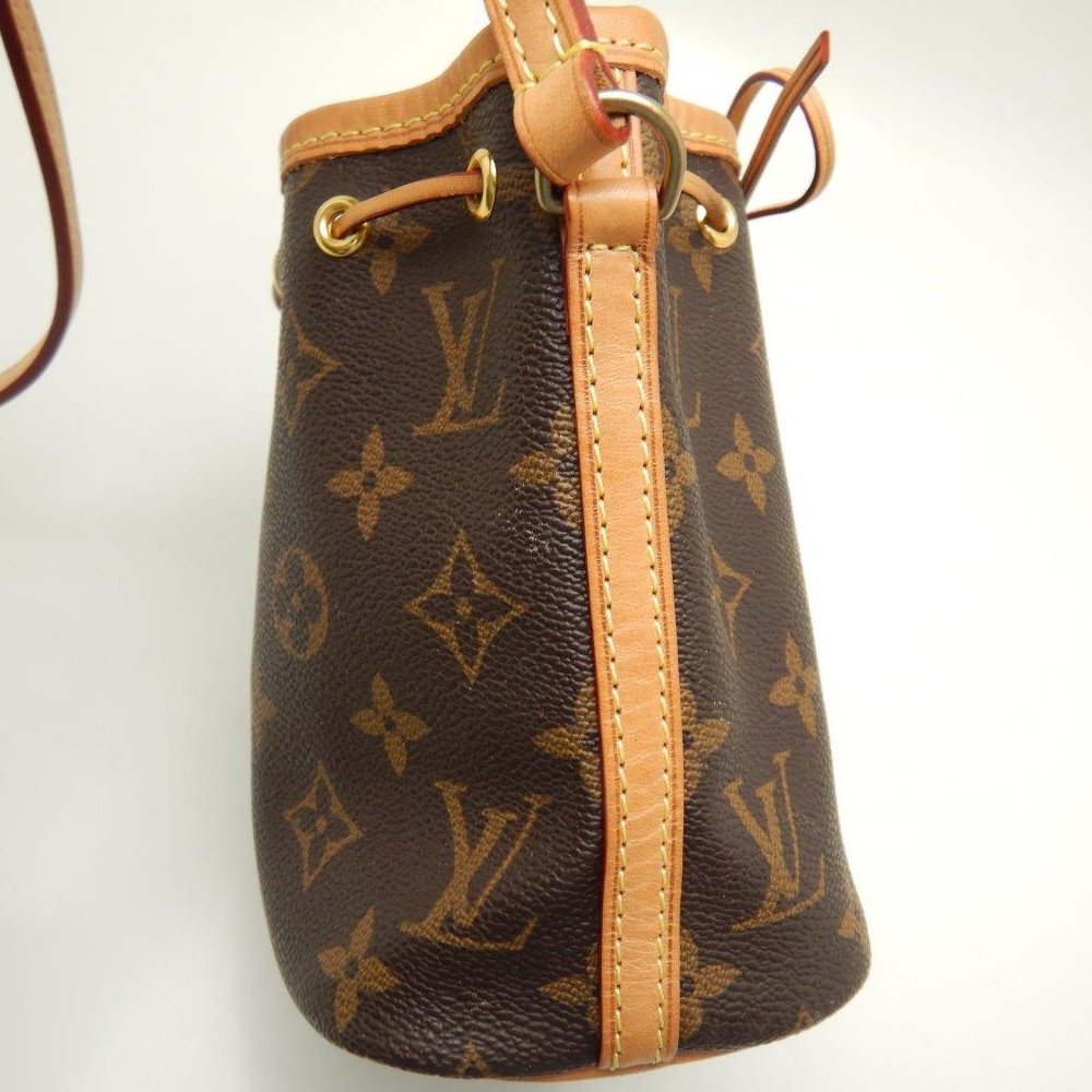 Louis Vuitton Monogram Nano Noe Brown Mini Shoulder Crossbody