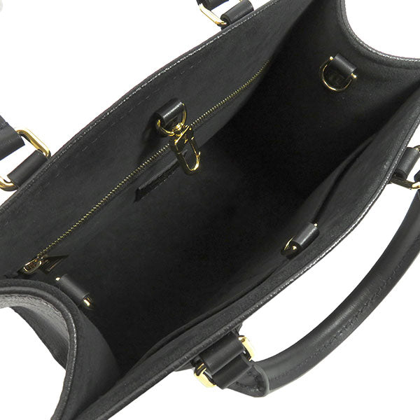 Louis Vuitton 2way Bag On The Go PM Noir Black Monogram