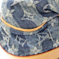 Louis Vuitton Porte Epol Leie MM Shoulder Bag Denim Blue