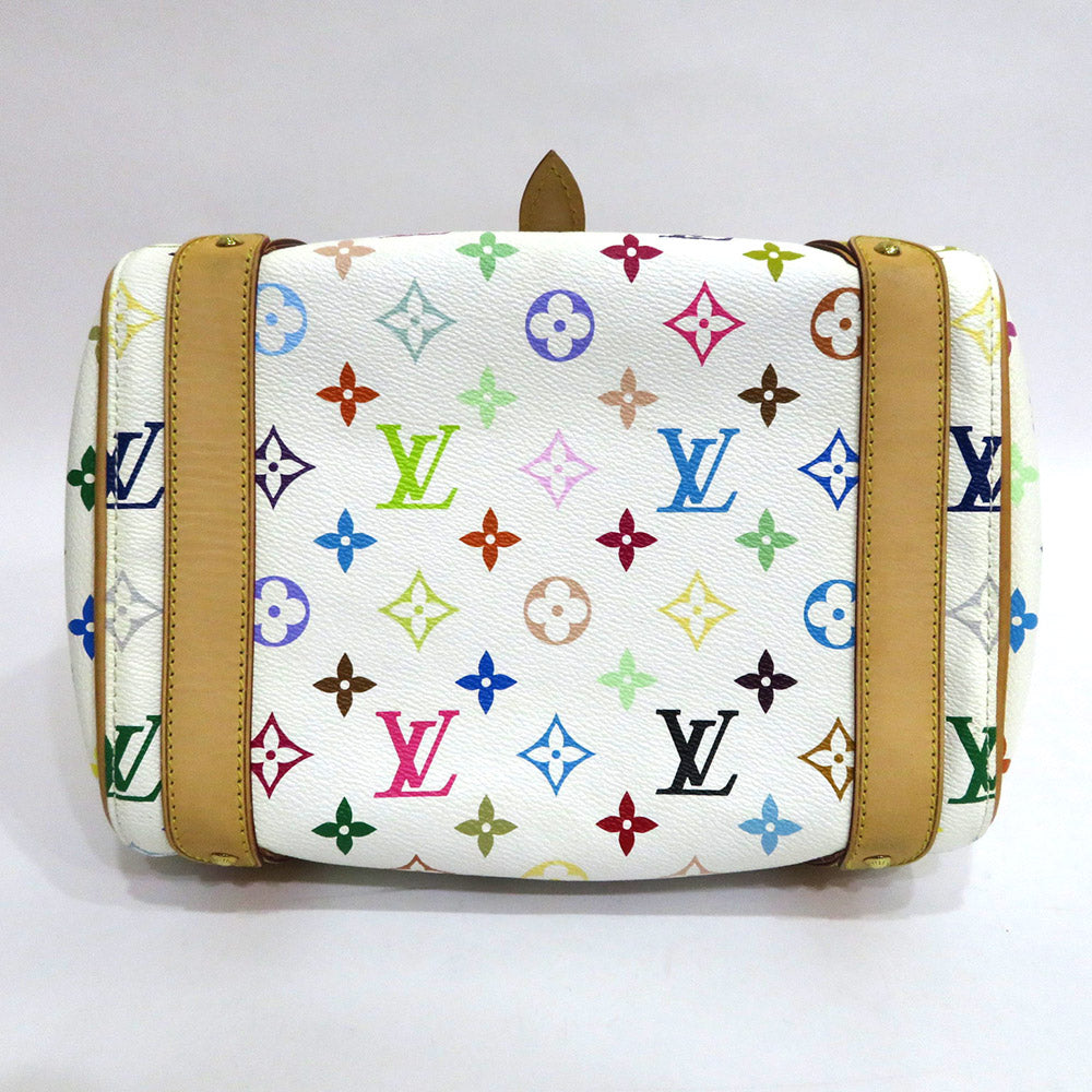 Louis Vuitton Monogram Priscilla Bag Multicolor White