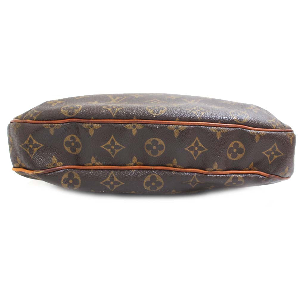 Louis Vuitton Odeon MM Monogram Shoulder Bag Brown