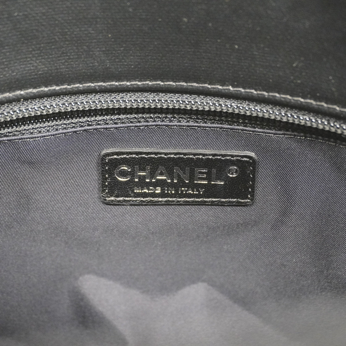 Chanel Tote Bag Paris Biarritz Leather Black
