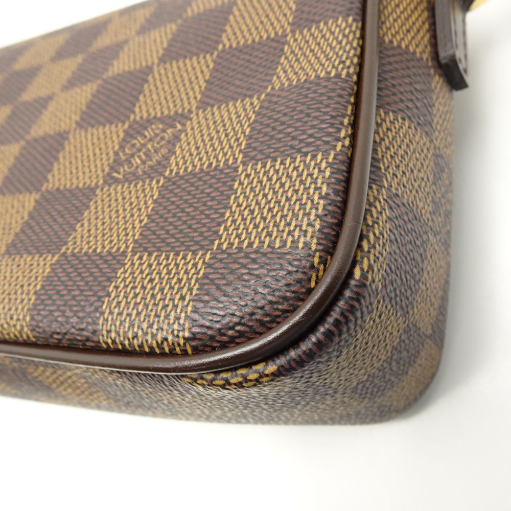 Louis Vuitton Damier Recoleta Ebene Handbag
