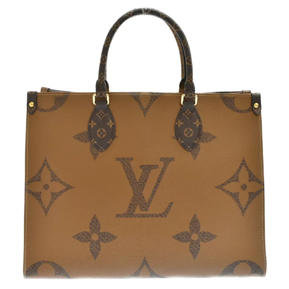 Louis Vuitton OntheGo MM Monogram Reverse Handbag