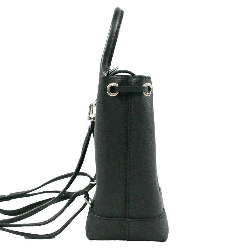 Louis Vuitton Lockme Backpack Mini Rucksack Leather Black Noir
