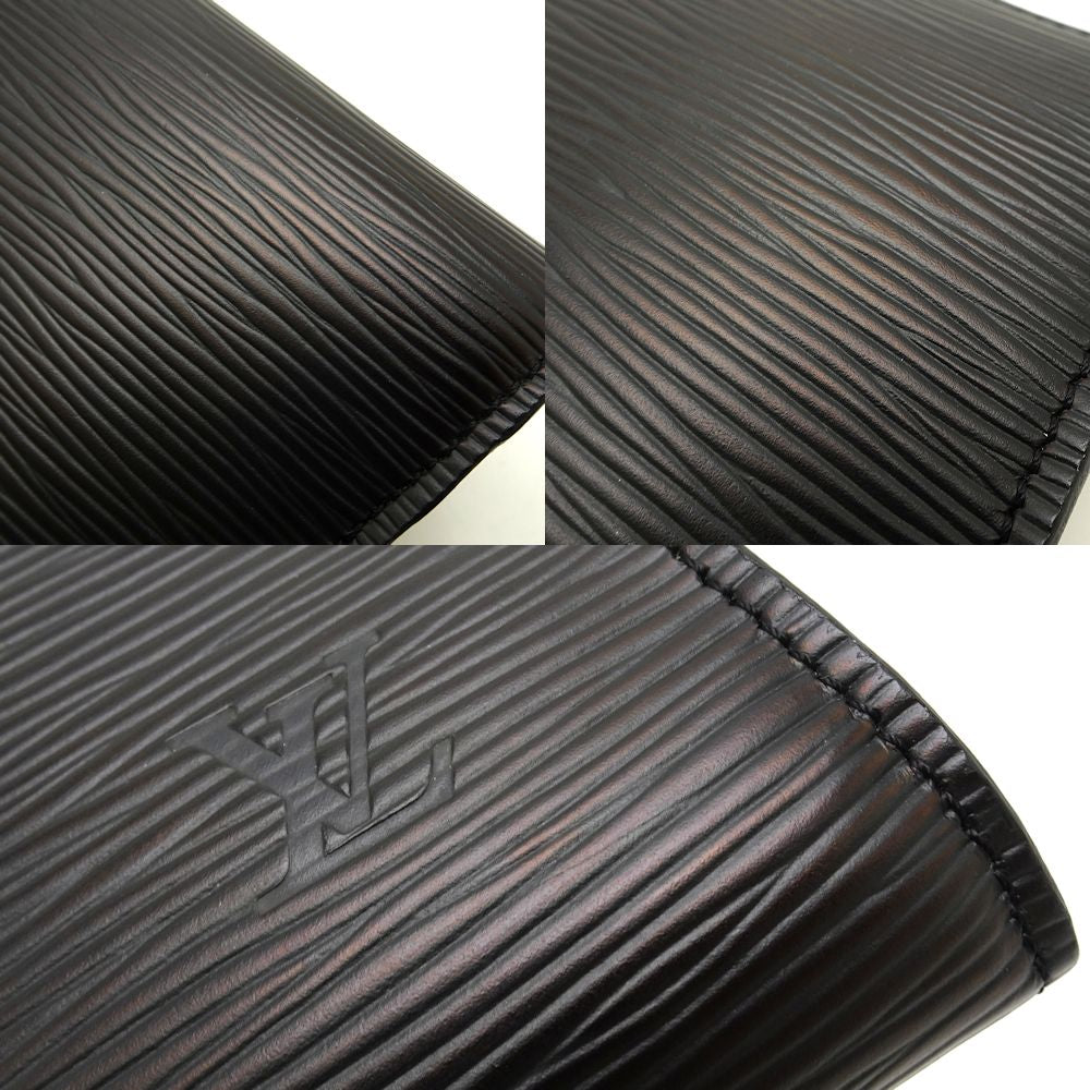 Louis Vuitton Epi Pochette Accessoire Noir Accessory Pouch