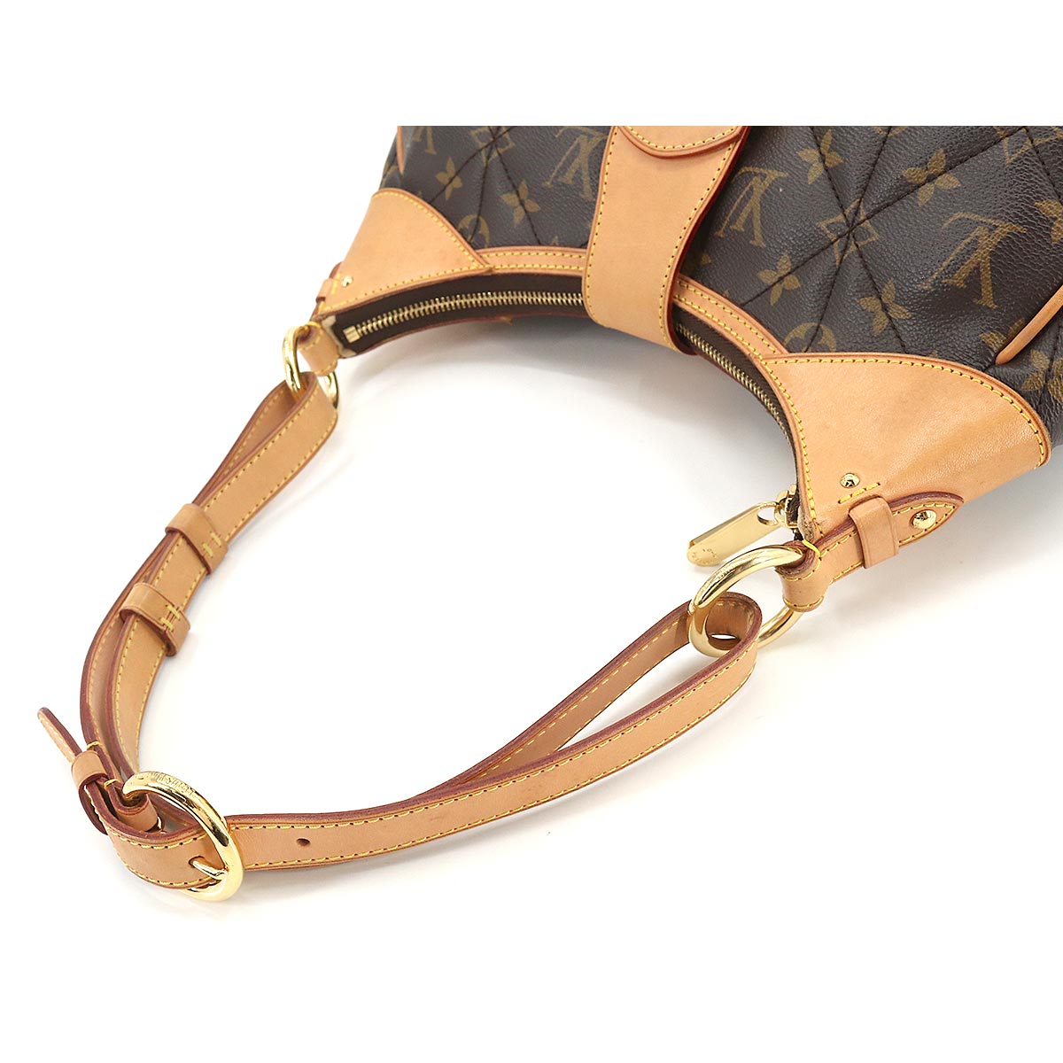 Louis Vuitton Monogram Etoile City Bag PM Shoulder Brown Gold Hardware