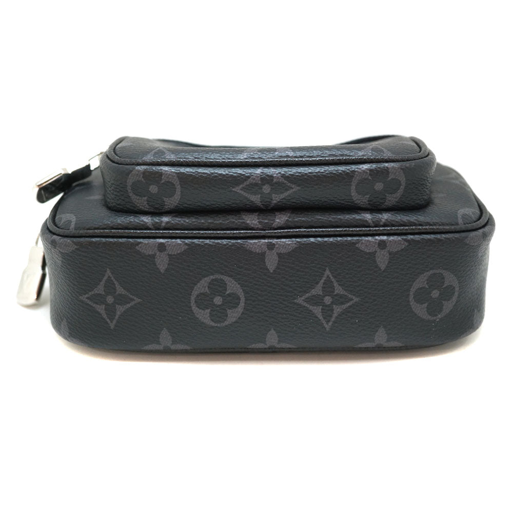 Louis Vuitton Pochette Waist Pouch Shoulder Pouch Black Monogram