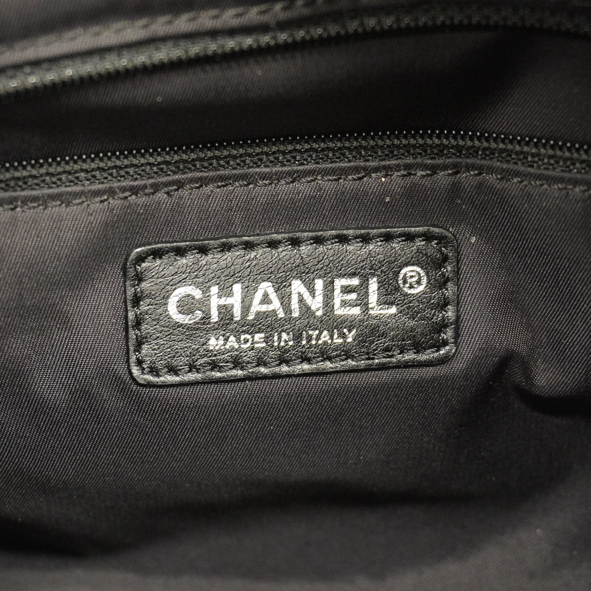 Chanel Shoulder Bag Paris Biarritz Canvas Black