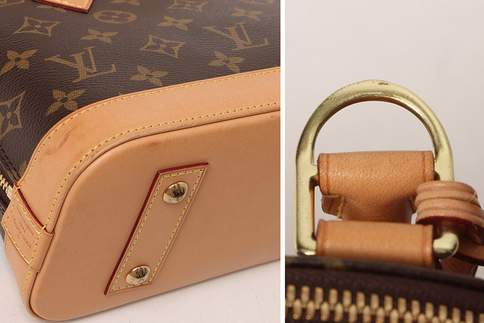 Louis Vuitton Monogram Alma BB 2 Way Bag