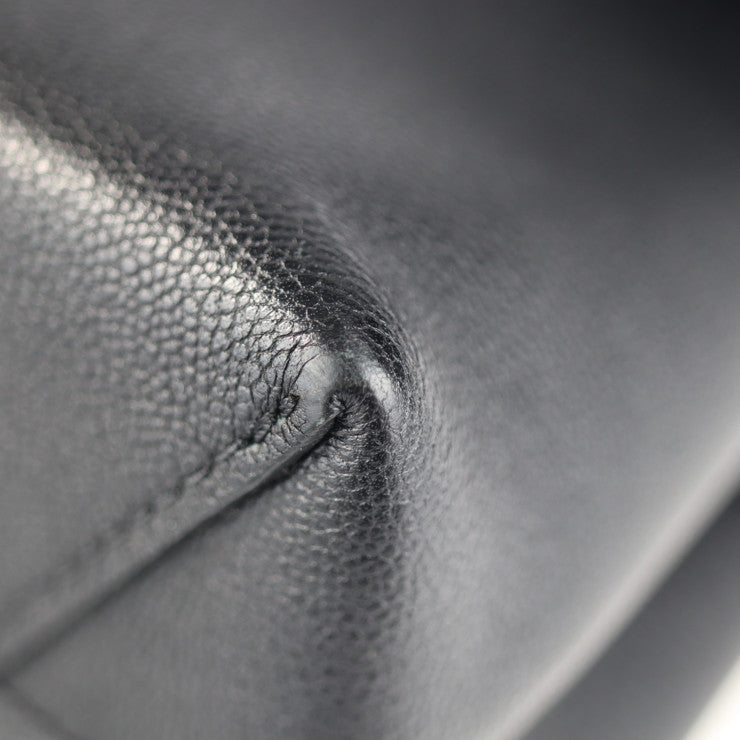 Louis Vuitton Very One Handle Bag Leather Implant Noir