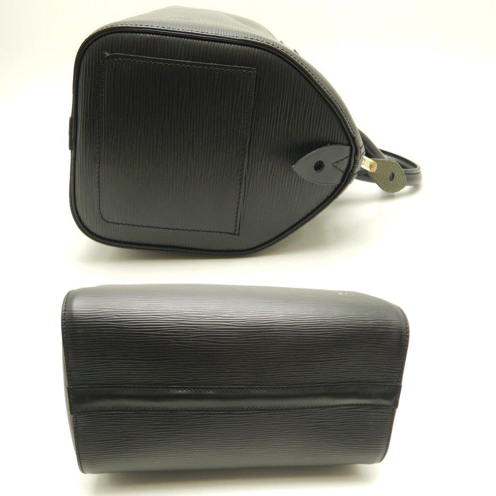 Louis Vuitton Epi Speedy 25 Noir Boston Bag Black
