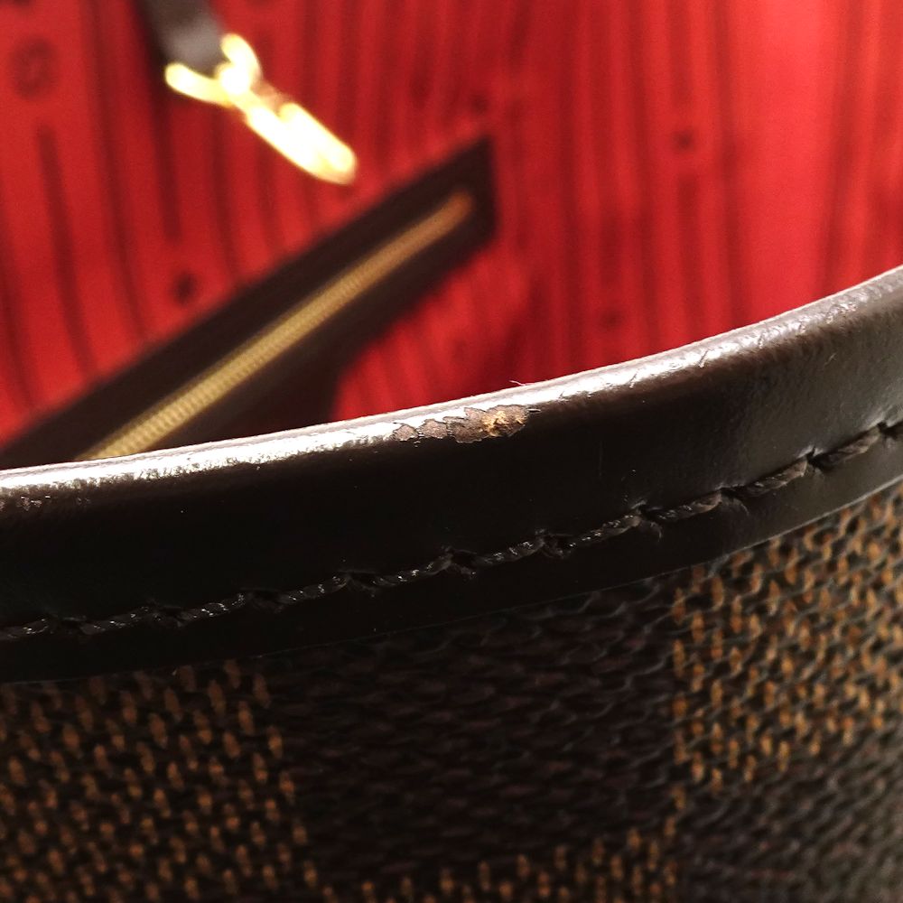Louis Vuitton Damier Neverfull MM Ebene Tote Bag