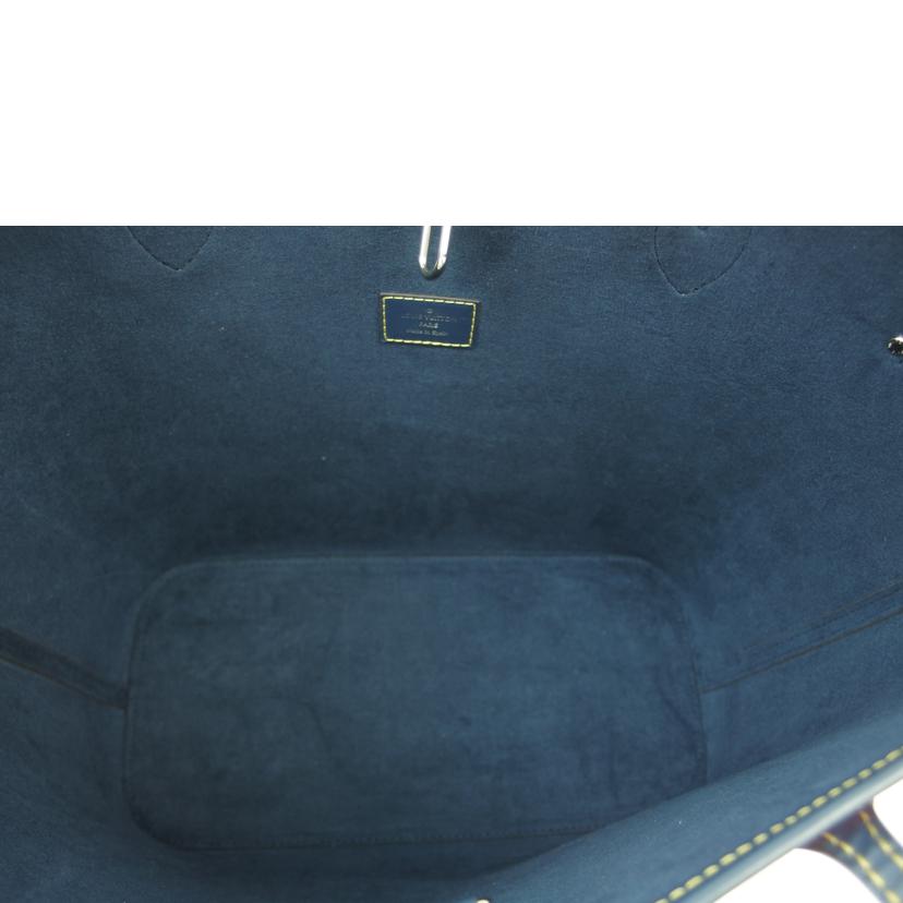 Louis Vuitton Neverfull MM Epi Denim Rouge