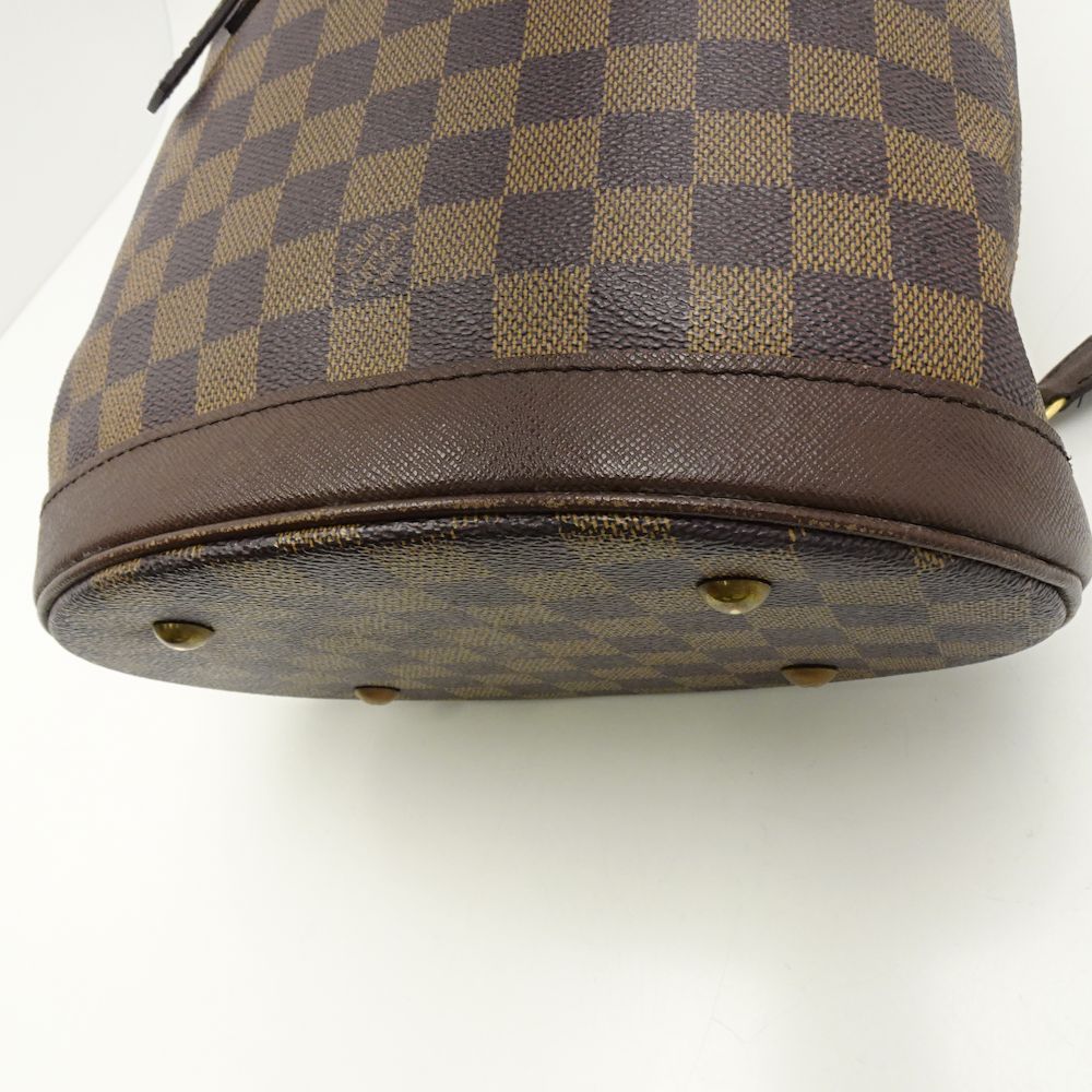 Louis Vuitton Damier Marais Ebene Shoulder Bag