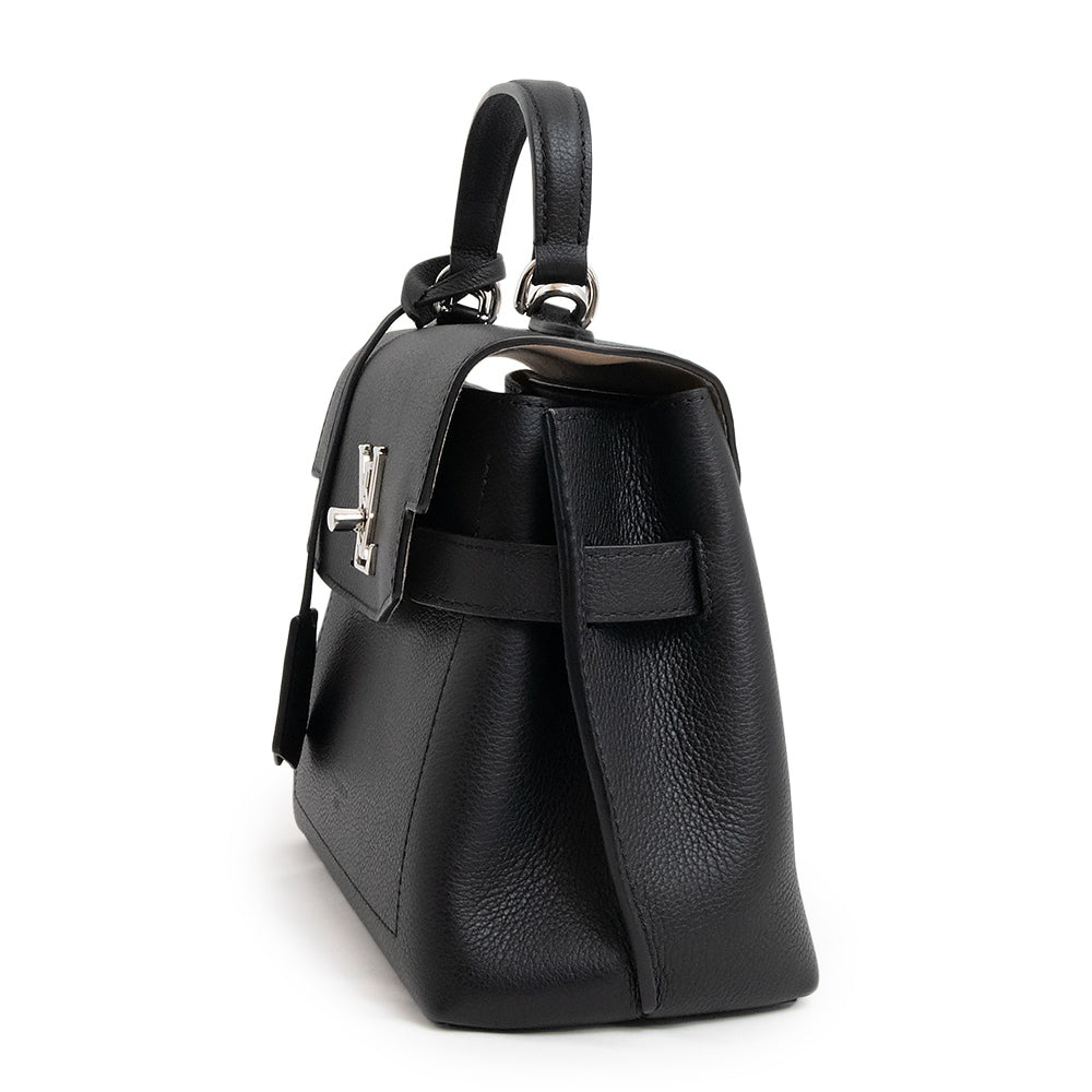 Louis Vuitton LockMe Ever BB Diagonal Soft Calf Leather Noir Black