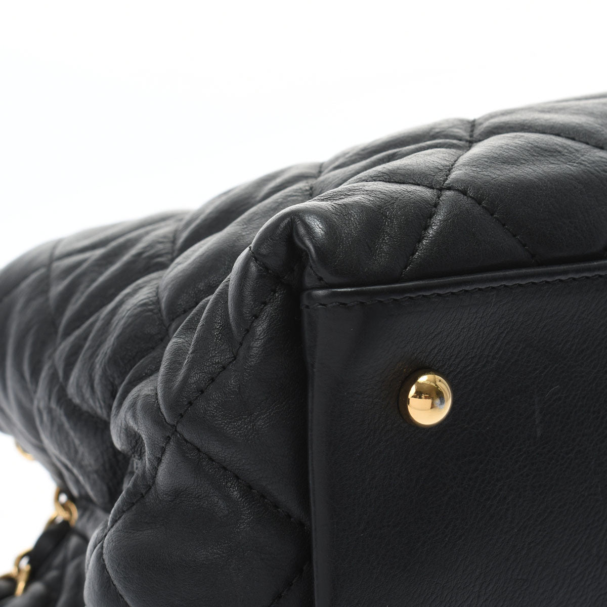 Chanel Chain Me Black/Gold Hardware Calfskin Women's Tote Bag