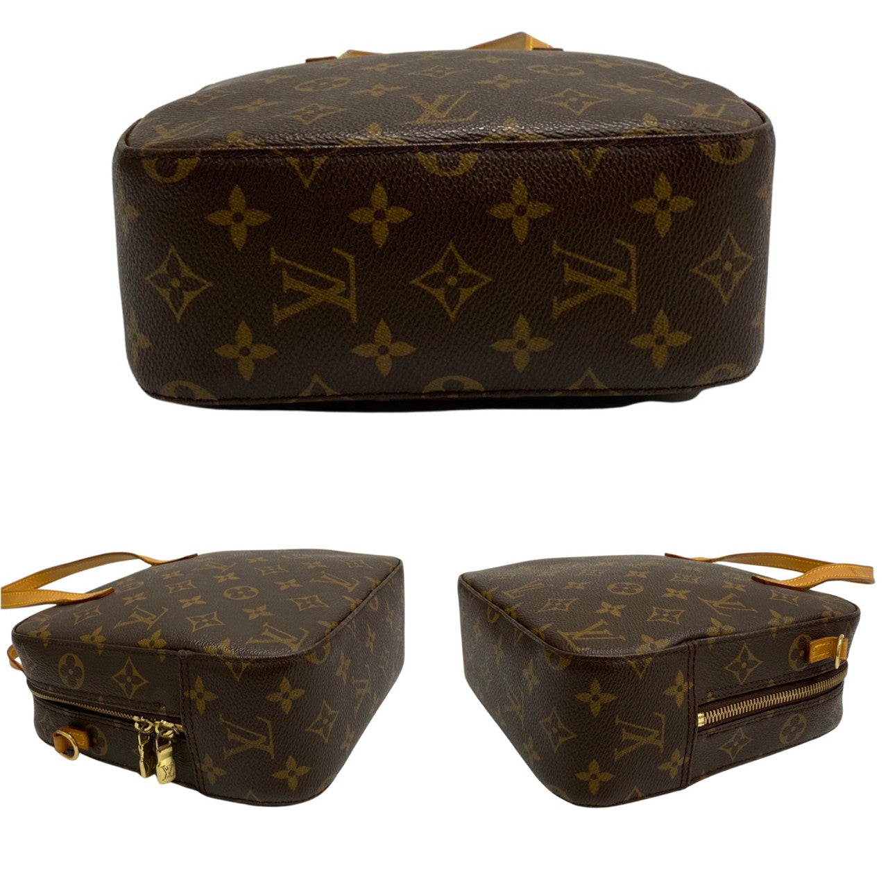 Louis Vuitton Spontini Monogram Leather Shoulder Bag Handbag