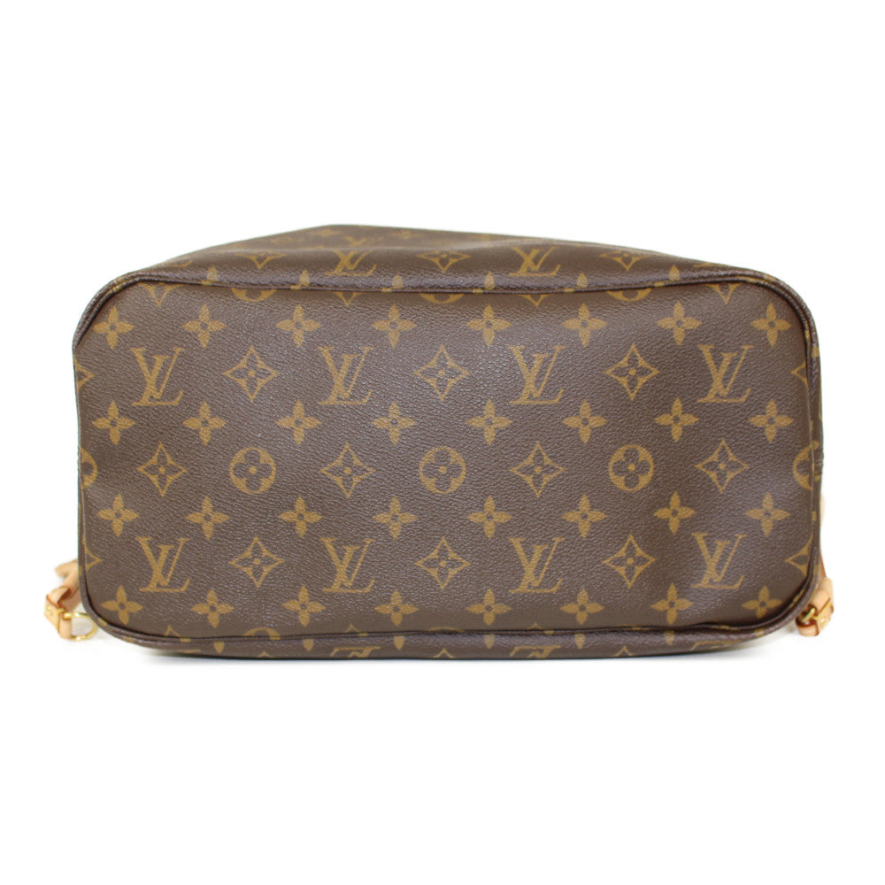 Louis Vuitton Neverfull MM Shoulder Bag Monogram Tote