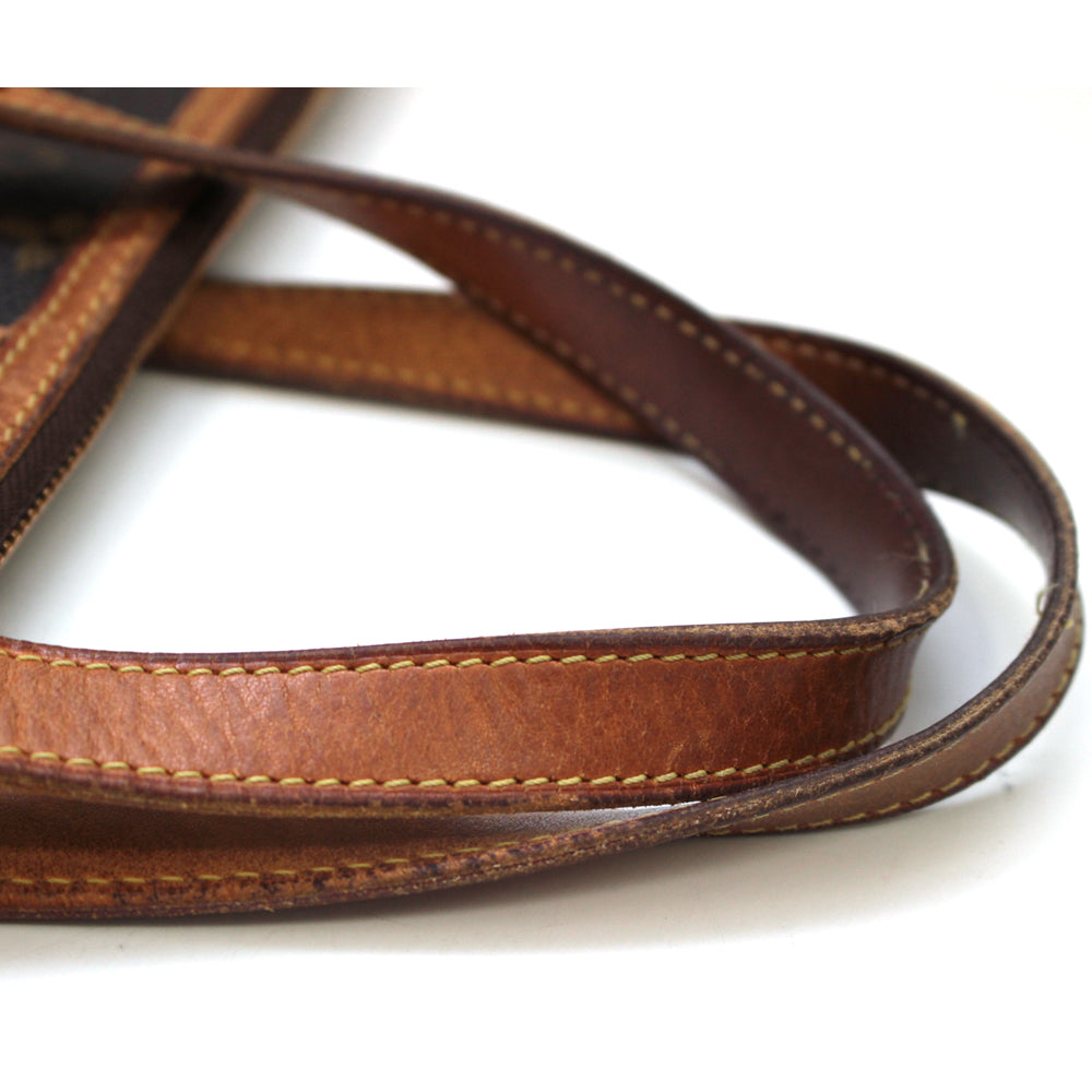 Louis Vuitton Palermo PM Monogram Handbag Brown