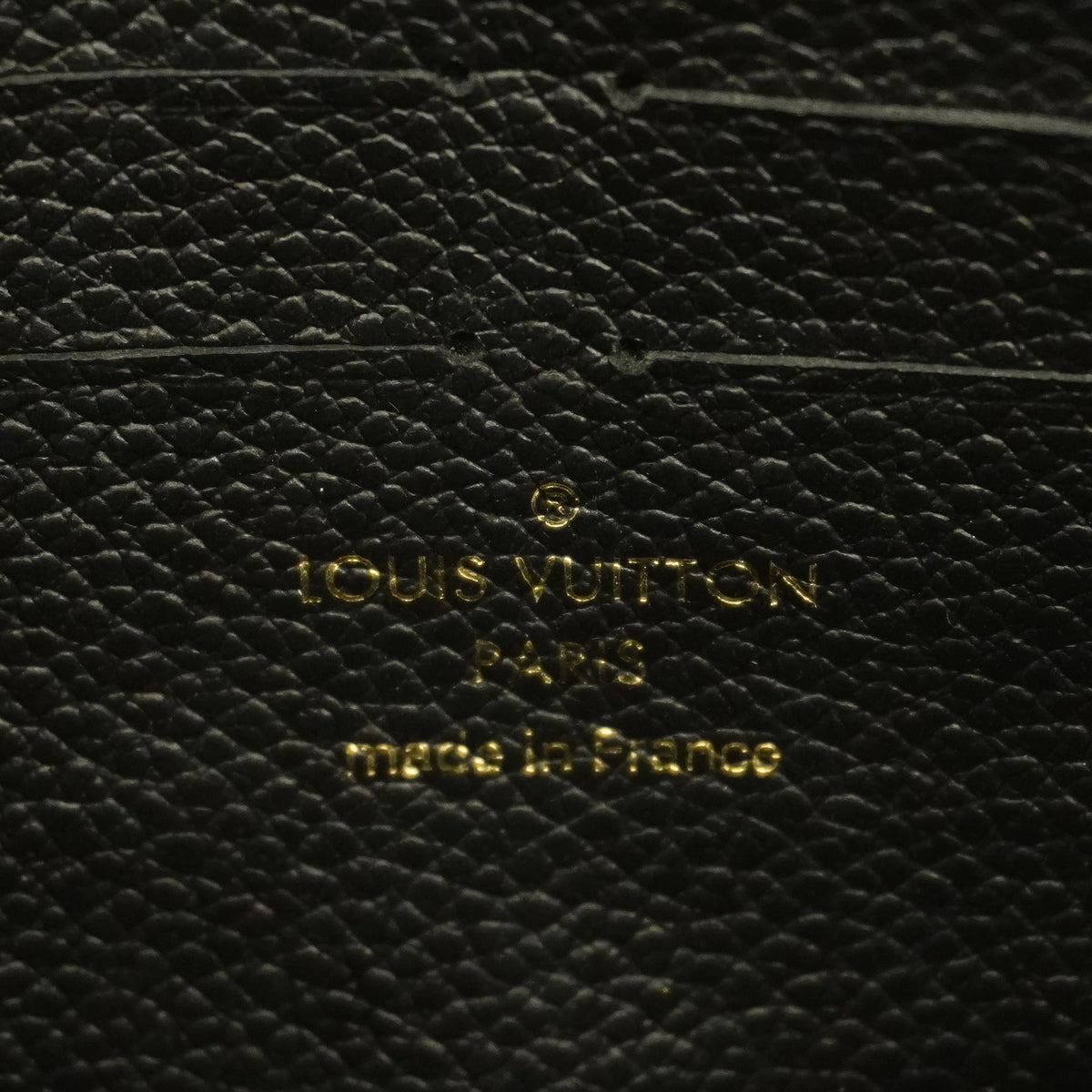 Louis Vuitton Vavin Chain Wallet Monogram Implant Noir Black