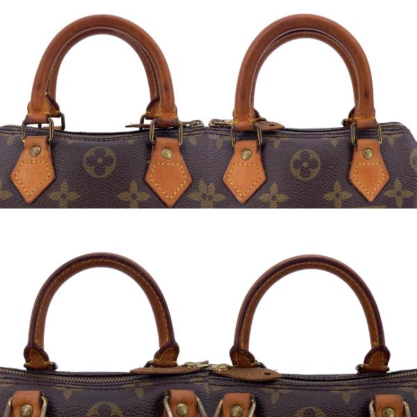 Louis Vuitton Mini Speedy Monogram Brown Handbag Shoulder Bag