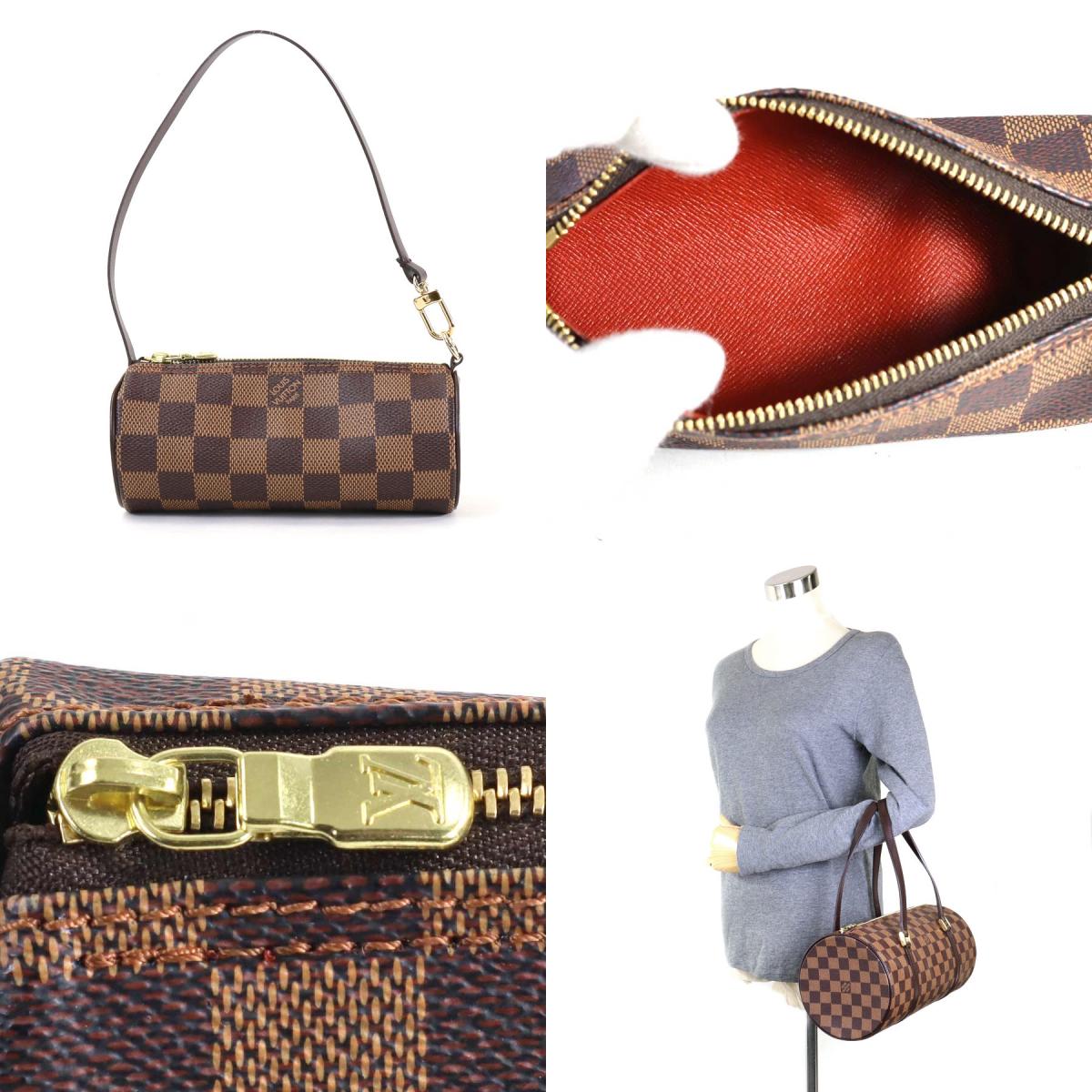 Louis Vuitton Damier Ebene Papillon 30 Shoulder Bag