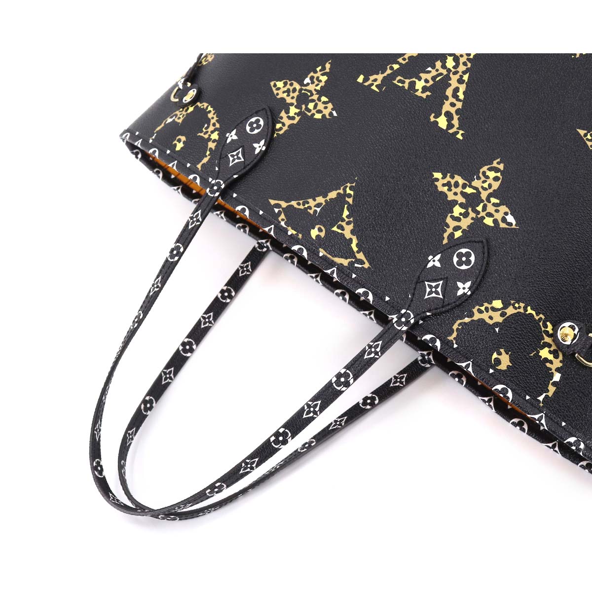 Louis Vuitton Monogram Jungle Neverfull MM Tote Bag Noir