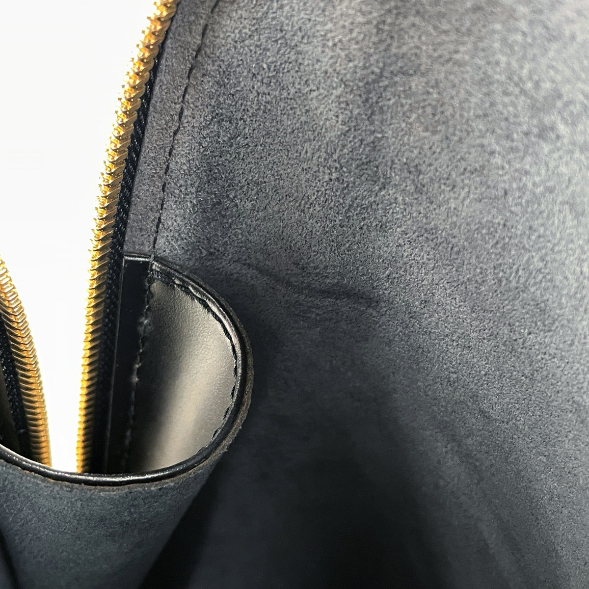 Louis Vuitton Alma Handbag Epi Noir Black