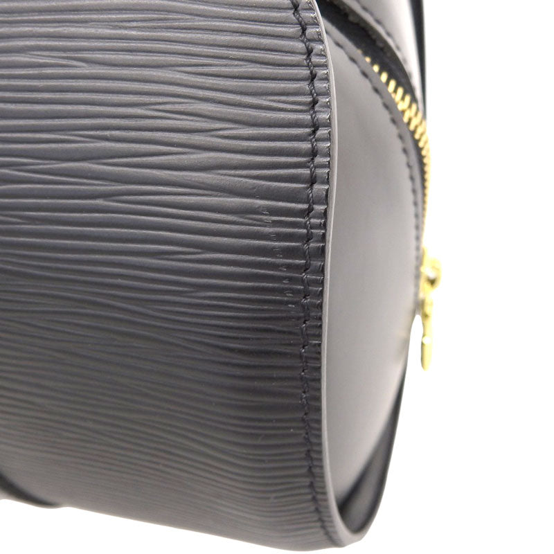 Louis Vuitton Epi Soufflot Noir Black Handbag