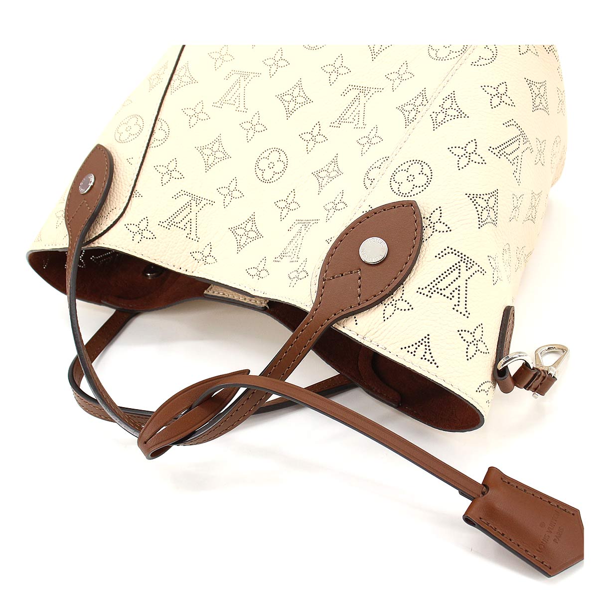 Louis Vuitton Mahina Hina PM 2 Way Tote Shoulder Bag Leather Claim