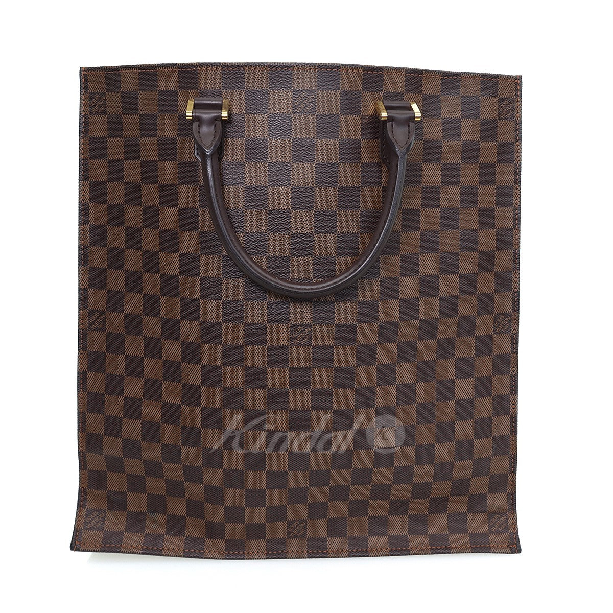 Louis Vuitton Damier Ebene Sac Plat Tote Bag