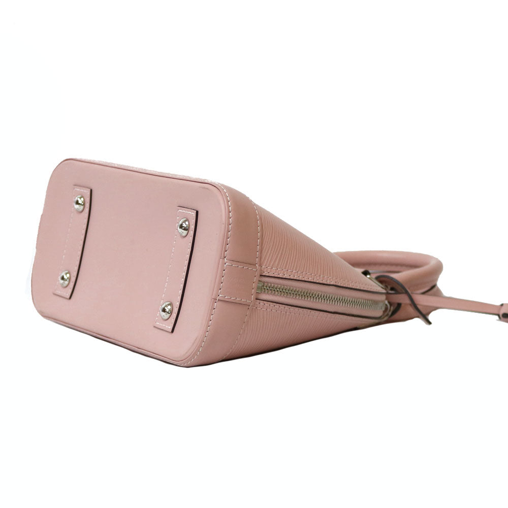 Louis Vuitton Alma BB Epi Shoulder Bag Pink